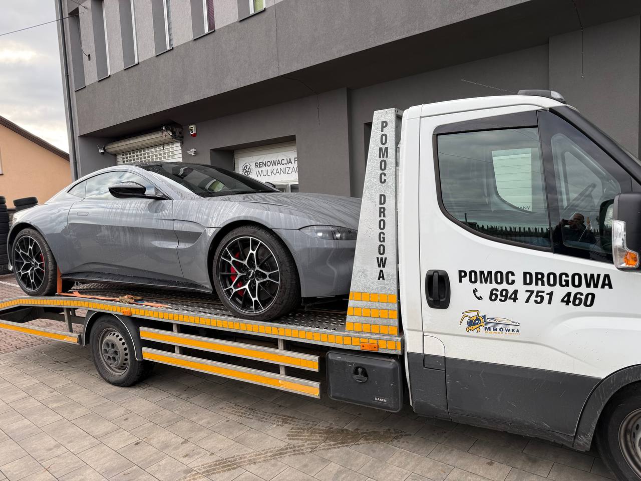 Работа эвакуатора