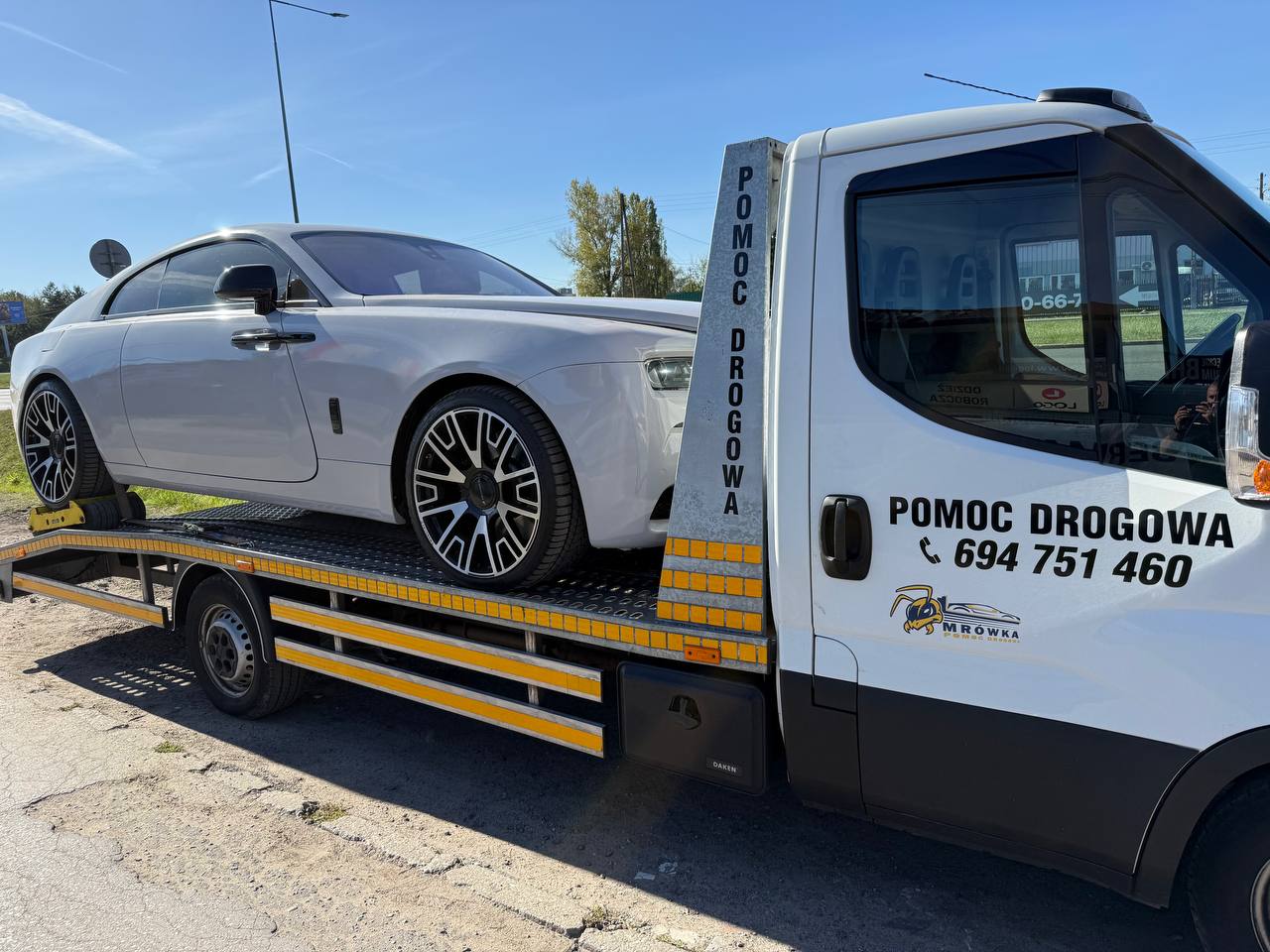 Работа эвакуатора