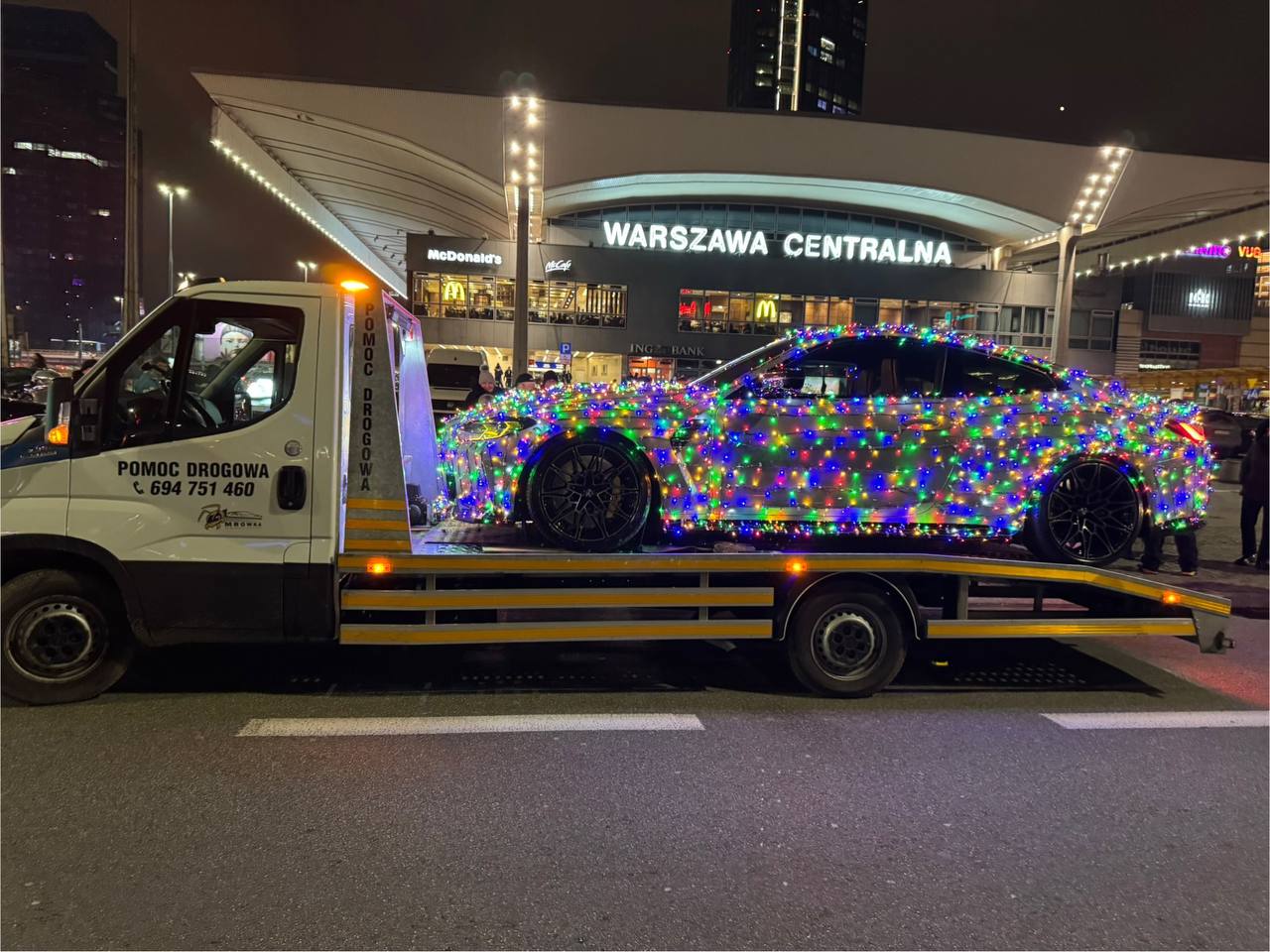 Работа эвакуатора