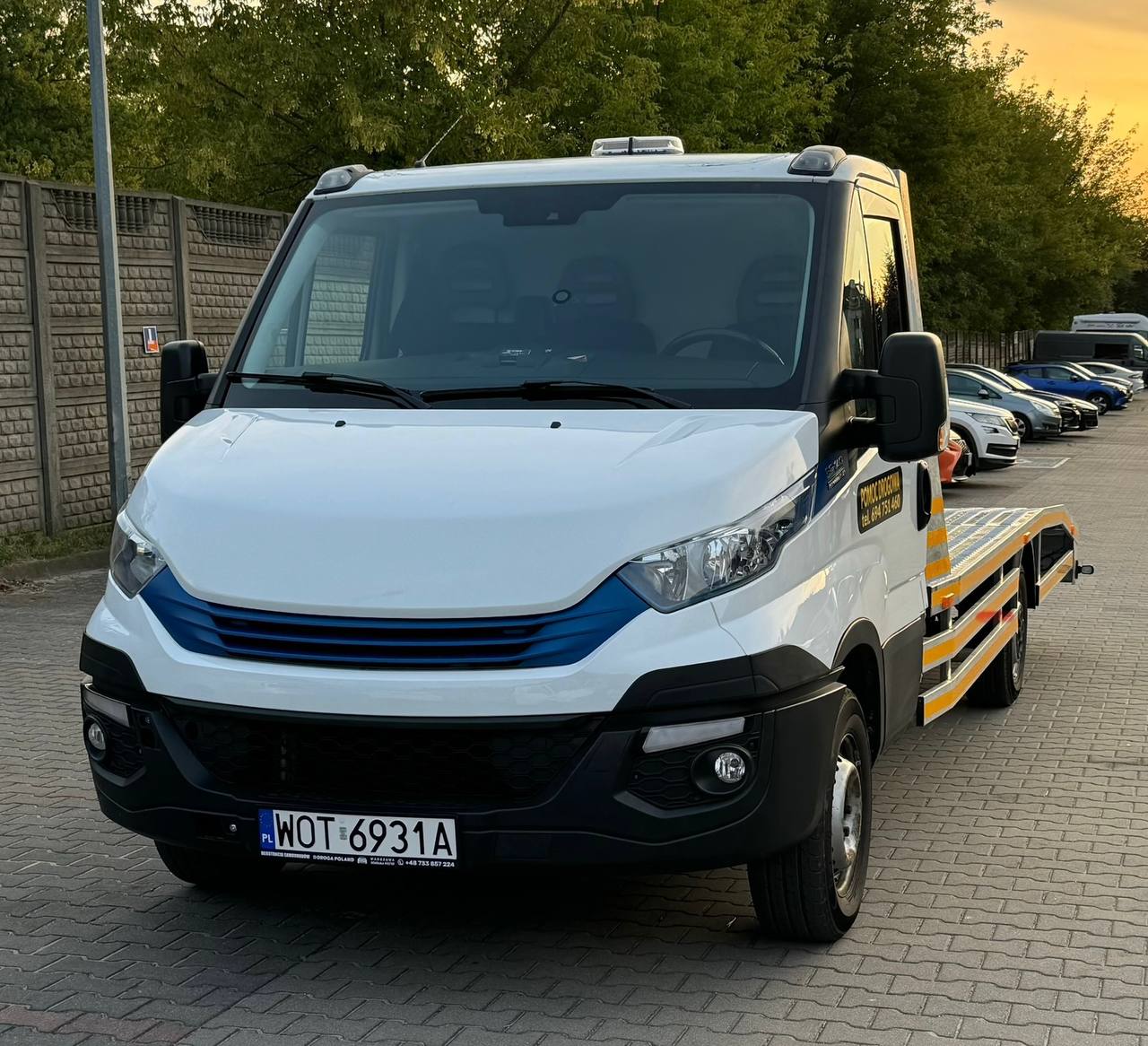 Работа эвакуатора