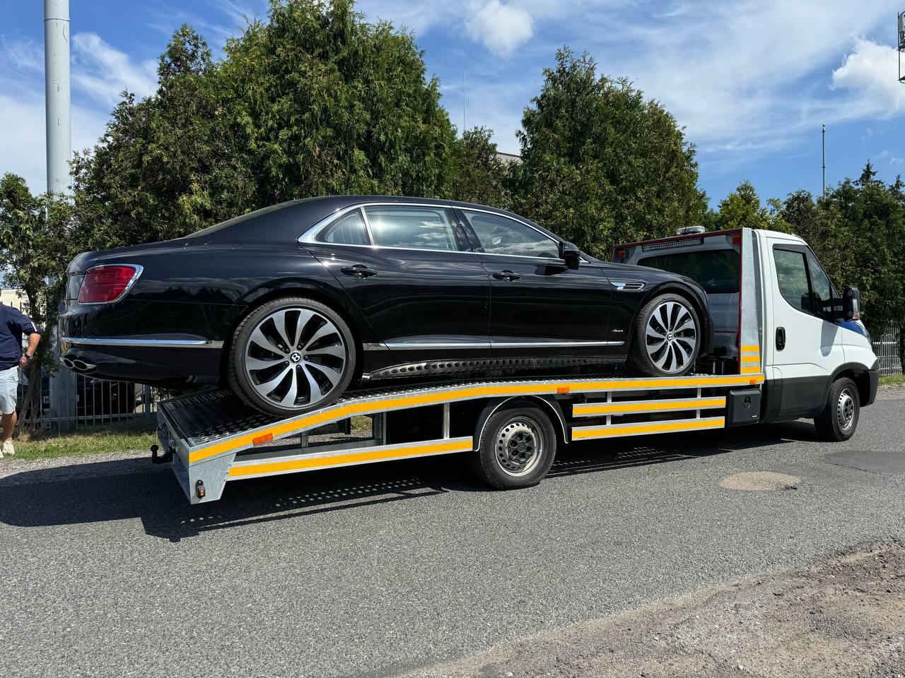 Работа эвакуатора